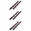 3 Sets Wood Cue Stand Wall Mount Rack Pool Cue Display Holder 10