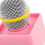 Micro Simulation Rose Portable Plastique Pour Karaoké Et Fête 7