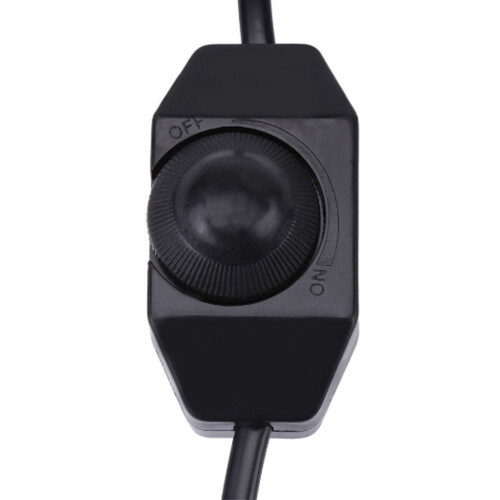 Reptile Basking Light Stand For Turtle Heating With Plug Black 2