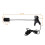 Reptile Basking Light Stand For Turtle Heating With Plug Black 2