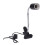 Reptile Basking Light Stand For Turtle Heating With Plug Black 5