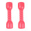 1 Pair Red Plastic Dumbbells Ergonomic Hand Bar For Kids Exercise 7