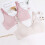 Grey Plaid Front Button Nursing Bra Seamless Lace Breathable Maternity 95B 5