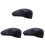 3Pcs Cooking Chef Hat For Men Women, Black 2