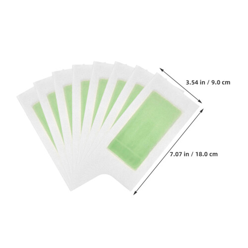 20 Sheets Waxing Strips For Face Body Arms Legs Armpit Bikini 1