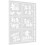 New Year Painting Stencil Reusable DIY Craft Template 5