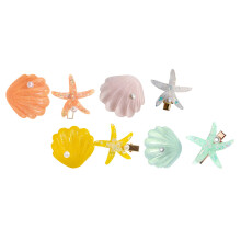 8St Haarclips Met Schelpen Voor Kinderen En Stijlvol