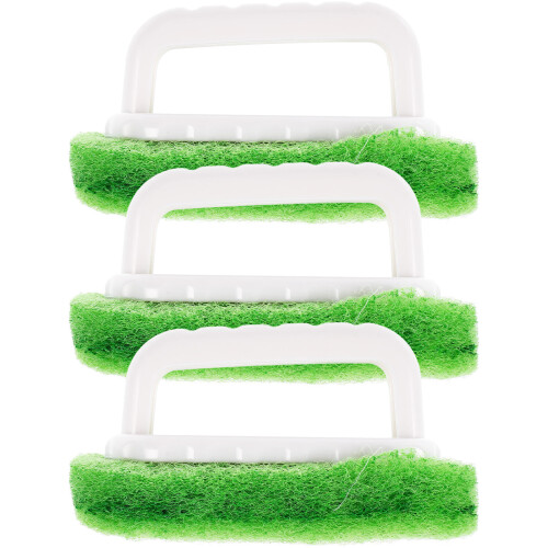 3Pcs Screen Printing Scrub Pad And Ink Remover Brush