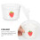Ceramic Stew Cup 280ml With Lid For Steamed Egg And Soup 11