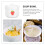 Ceramic Stew Cup 280ml With Lid For Steamed Egg And Soup 9