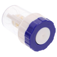 plastic manual lens cleaner washer case for daily travel outdoor use