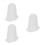 3Pcs Durable Silicone Nozzle Caps White for Cake Decorating and Baking 4