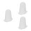 3Pcs Durable Silicone Nozzle Caps White for Cake Decorating and Baking 9