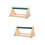 2Pcs Bird Stand Tabletop Training Cage Perch Interactive Stand 9