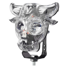 3Stk Bullhead Zusatzscheinwerfer Abs+stk Schwarz