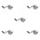 5Pcs Easy Install Silver Volleyball Net Tensioning Winch Tool 7