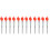 12 Pcs Artificial Torch Handheld Cheering Prop For Sports Match 6