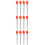 12 Pcs Artificial Torch Handheld Cheering Prop For Sports Match 10