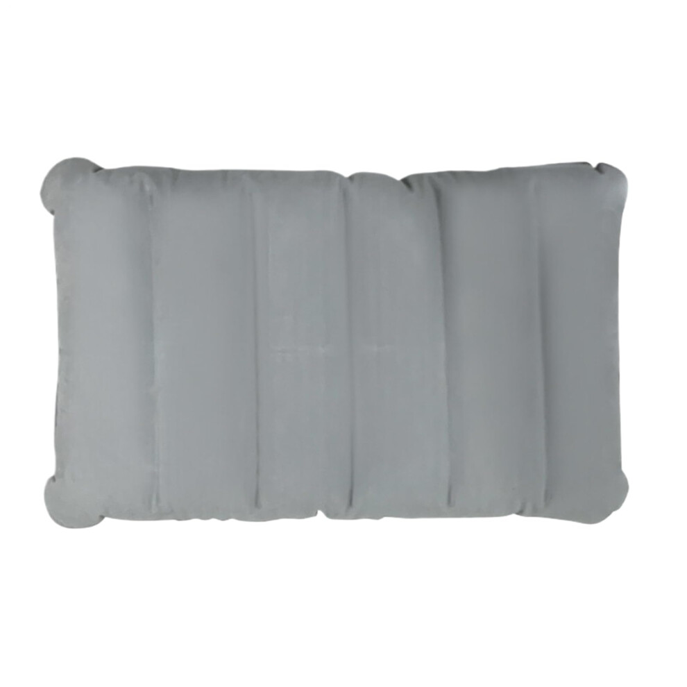 Grey Inflatable Seat Cushion Portable For Floor Sitting For Park Plane Stadium Car Wheelchair Picnic