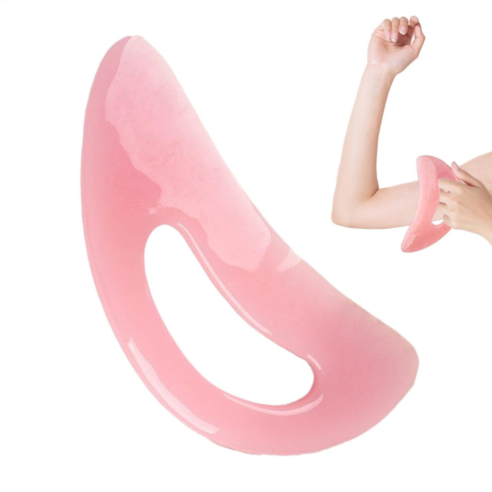 Muscle Scraper Resin Large Crescent Scraping Board Manual Back Massager Multifunctional Muscle Massaging Tool Daily Use