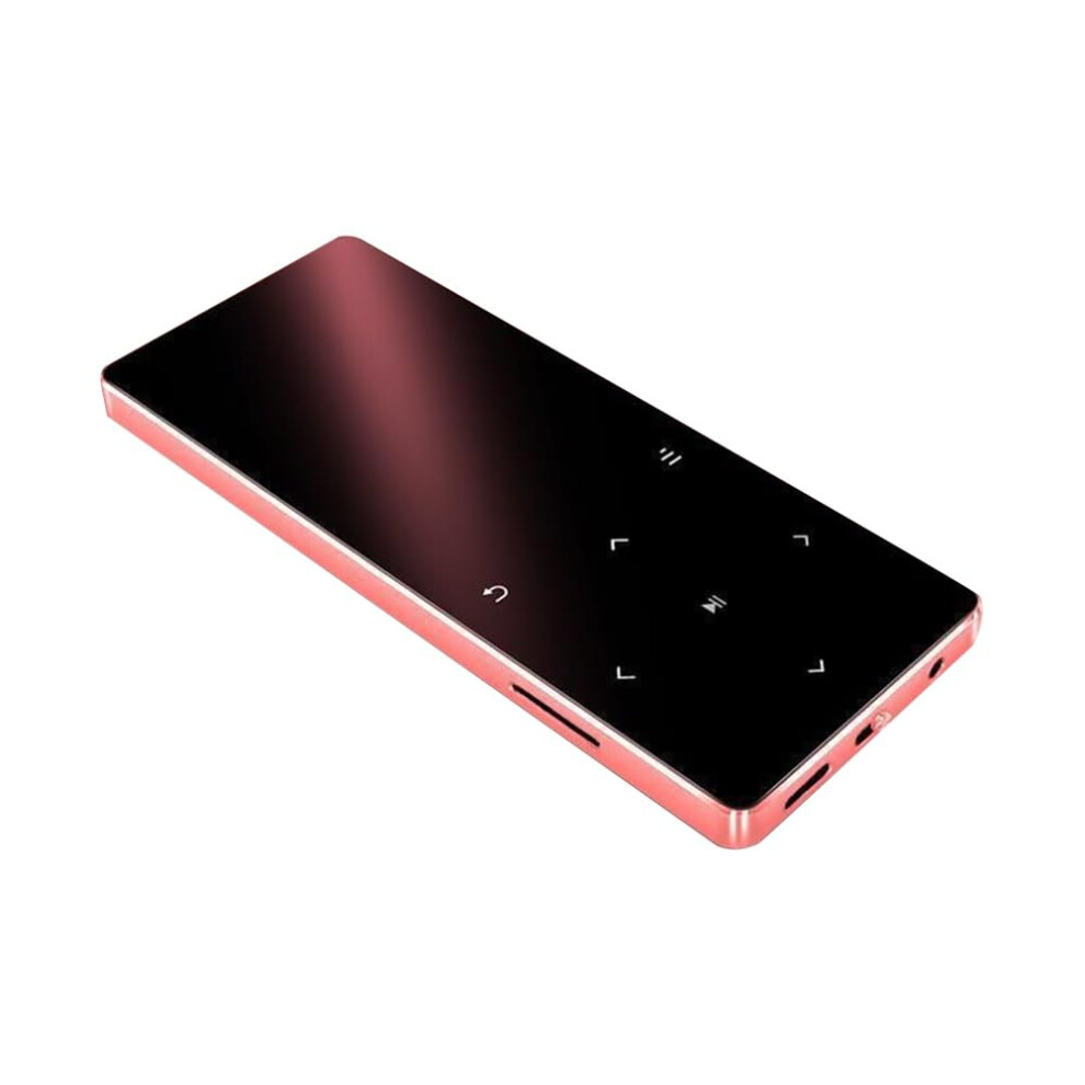 Portable Bluetooth Touch Screen Mp3 Mp4 Player With Tf Card Slot E-Book Reading Built In Speaker Mp5 B Rose Gold 9016109280213