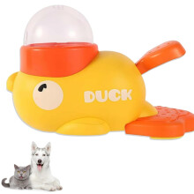 Cat Treat Slot Machine Upgraded - Interactive Cat Treat Dispenser, Duck-Shaped Enrichment Toy, 2-Pack