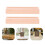 2Pcs Wooden Base Desk Sign Holder For Menu Display 11
