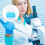 100Pcs Disposable Plastic Filter Pipette Tips 1Ml Lengthened 6