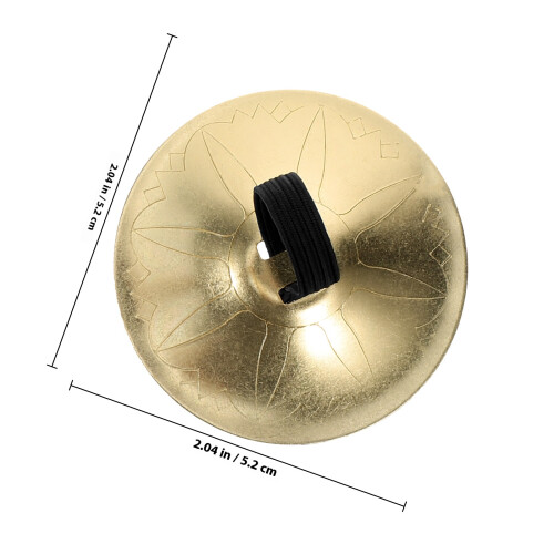 One Pair Finger Cymbals For Belly Dancing Small Instrument 1