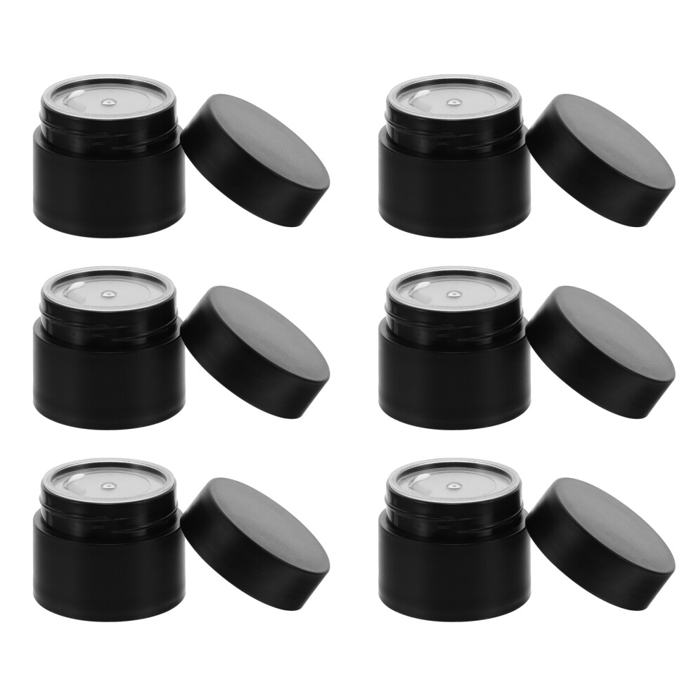 Inoomp Cream 20Pcs Double-Layer Empty Facial Bottles Lotion Jars