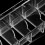 Clipper Comb Holder Rectangular Storage Case For Salon Barber Home 7