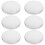 6Pcs Silver Staircase Handrail Caps Stainless Steel 1