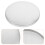 6Pcs Silver Staircase Handrail Caps Stainless Steel 9