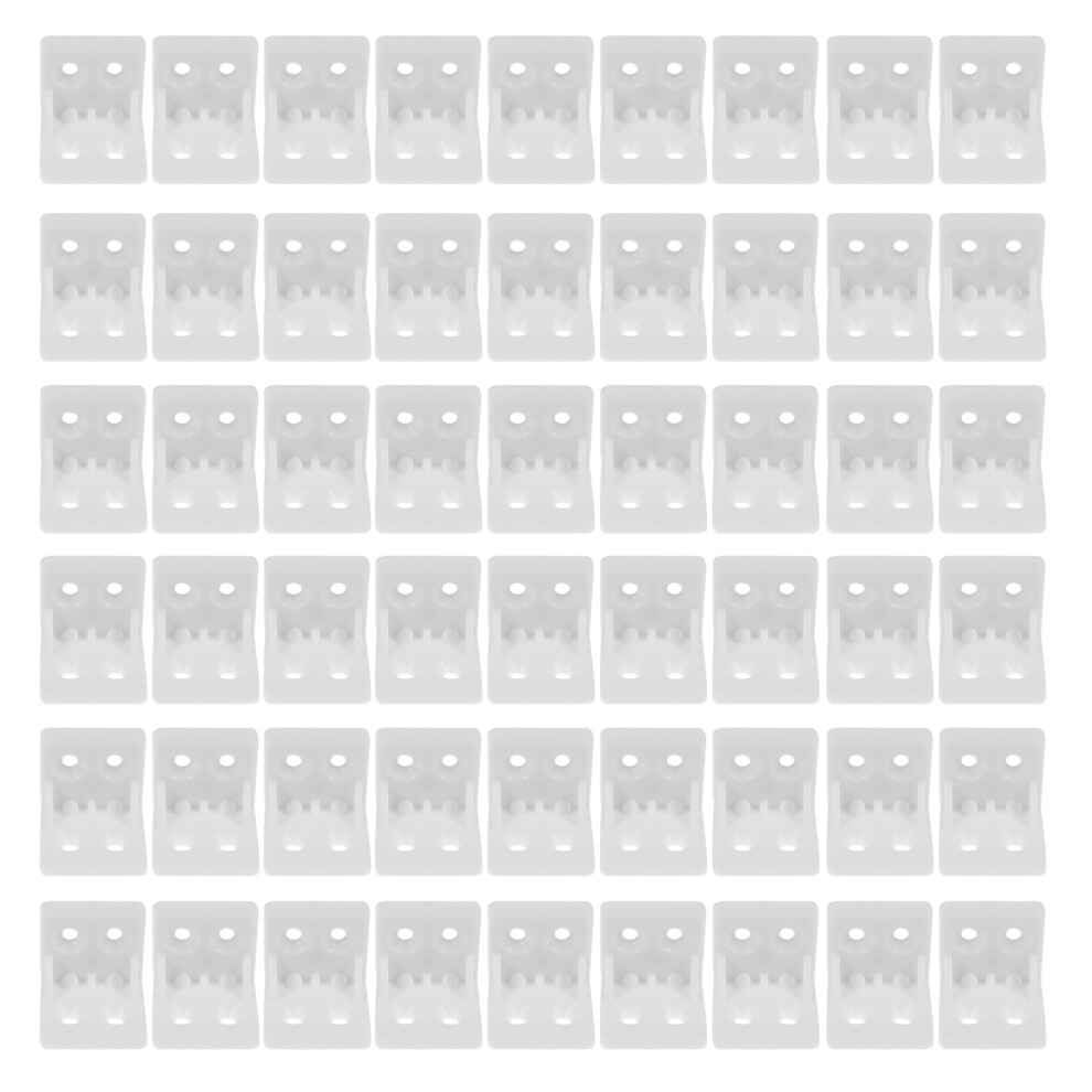 100 Furniture Right Angle Corner Brackets For Mending And Joining 3354132000573