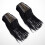One Pair Black Tassel Epaulet Shoulder Board Badge Bead Decor 8