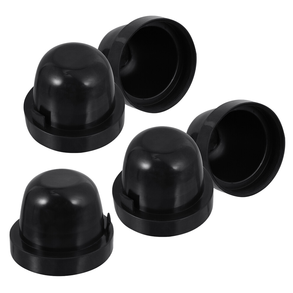 5Pcs 65Mm Rubber Car Headlight Dust Cover Seal Cap Exterior Accessory 3354132046915