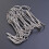 10Pcs Stainless Steel Double Hooks For Bacon Hams Meat Processing 11