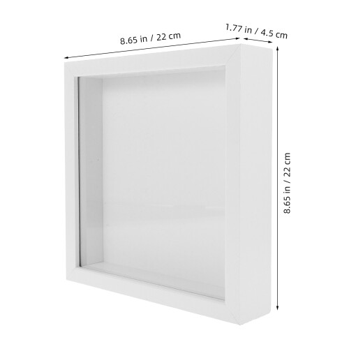 4Pcs Wooden Dried Flower Shadow Box Frame Display Case 1