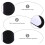50 Pcs Adhesive Pads Double Sided Mounting Parts 10