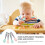 2 Sets Safe Baby Tableware With Anti-Skid Spoon And Fork 8