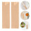 Kraft Paper Silverware Bags 200Pcs Oilproof Flatware Sleeves 10