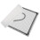 Lace Dot Pattern Silicone Nail Mat Manicure Tool (White) 2