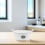 Binaural Plastic Washing Basin For Home Use White 3