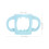 Baby Bottle Handle Grip Silicone Sleeve Sky Blue Anti Breakage 3