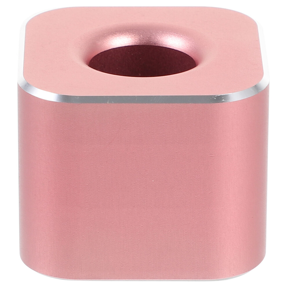 Aluminum Alloy Pen Holder Cube Single Hole Storage Stand-image-OPC-PKXCMF2-NEW