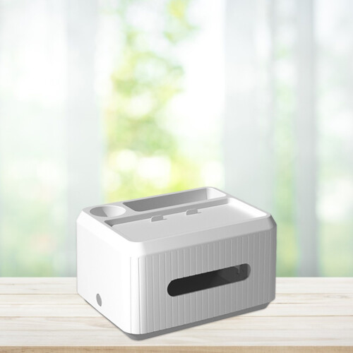 Wit PP Multifunctionele Tissuehouder Praktische Huishoudbox 1