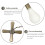 2St Fan Pendant Ketting Voor Elegant Interieur En Verlichting 8