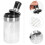 Honey Jar With Spoon Clear Portable Kitchen Storage Bottle 8