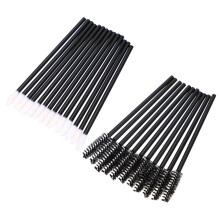 100Pcs Disposable Lipstick Wand And 100Pcs Mascara Applicator