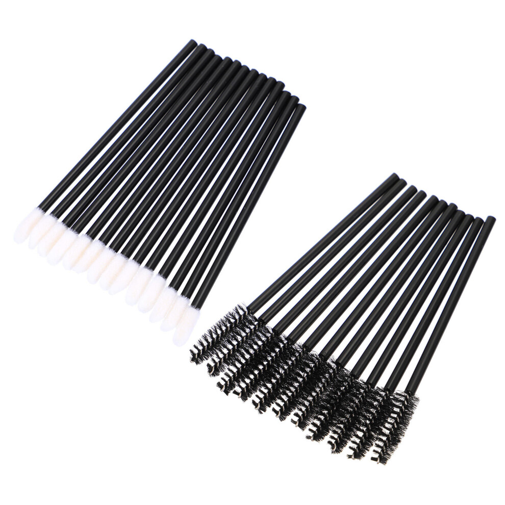 Artibetter 100Pcs Disposable Lipstick Wand And 100Pcs Mascara Applicator